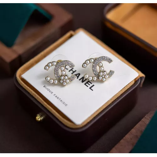 Chanel Earrings For Women #1327587 $27.00 USD, Wholesale Replica Chanel Earrings
