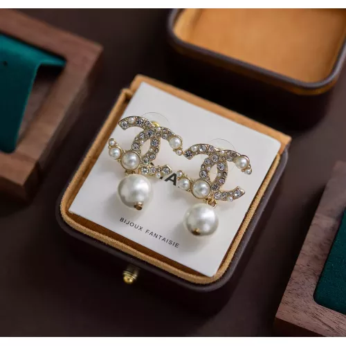 Chanel Earrings For Women #1327588 $27.00 USD, Wholesale Replica Chanel Earrings