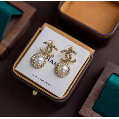 Chanel Earrings For Women #1327589 $27.00 USD, Wholesale Replica Chanel Earrings