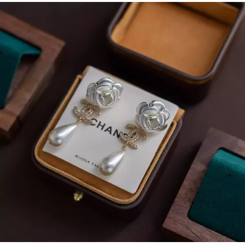 Chanel Earrings For Women #1327592 $29.00 USD, Wholesale Replica Chanel Earrings