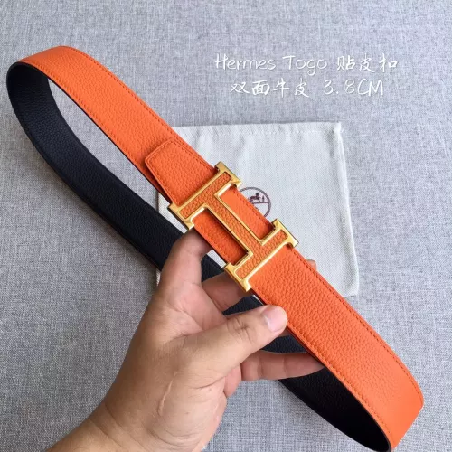 Replica Hermes AAA Quality Belts In 3.8cm For Men #1327658 $52.00 USD for Wholesale