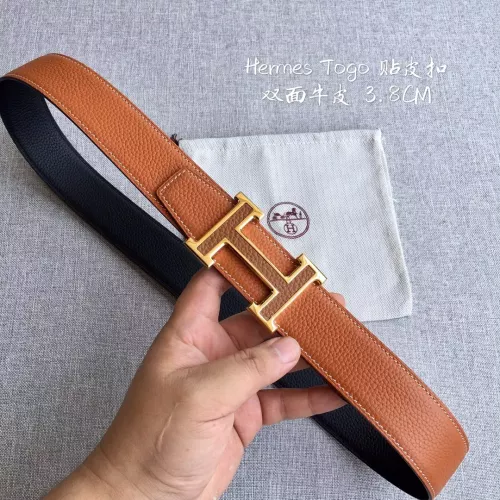 Replica Hermes AAA Quality Belts In 3.8cm For Men #1327659 $52.00 USD for Wholesale