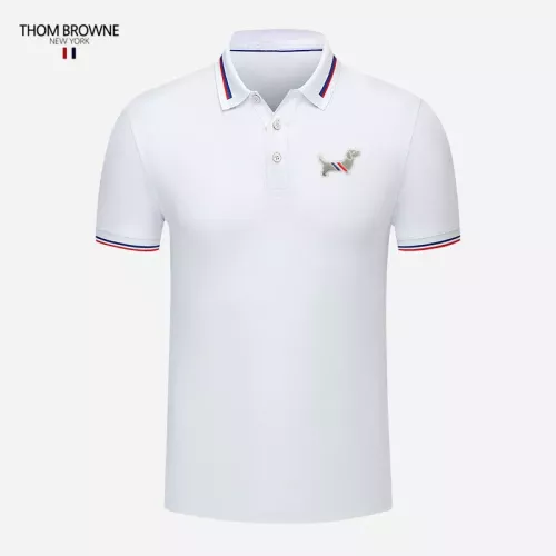 Thom Browne TB T-Shirts Short Sleeved For Men #1327677 $29.00 USD, Wholesale Replica Thom Browne TB T-Shirts
