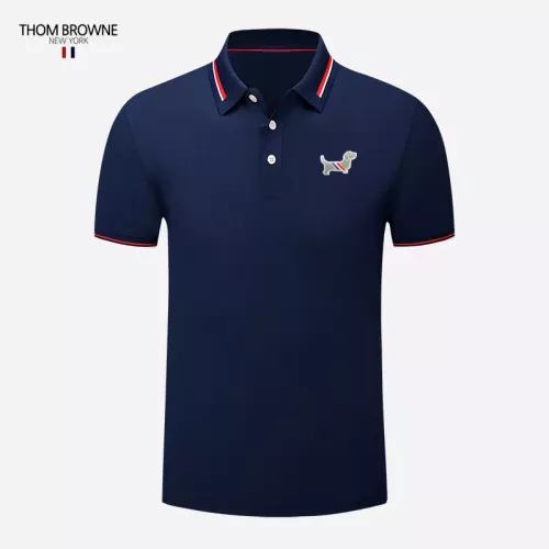 Thom Browne TB T-Shirts Short Sleeved For Men #1327685 $29.00 USD, Wholesale Replica Thom Browne TB T-Shirts