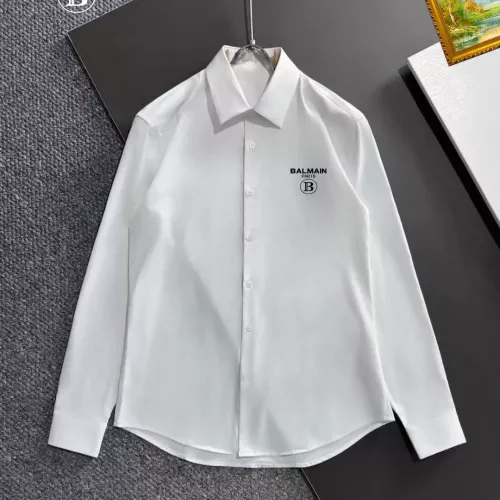 Balmain Shirts Long Sleeved For Unisex #1327912 $40.00 USD, Wholesale Replica Balmain Shirts