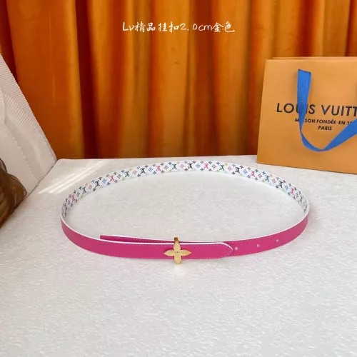 Replica Louis Vuitton AAA Quality Belts In 2.0cm For Women #1327935 $56.00 USD for Wholesale