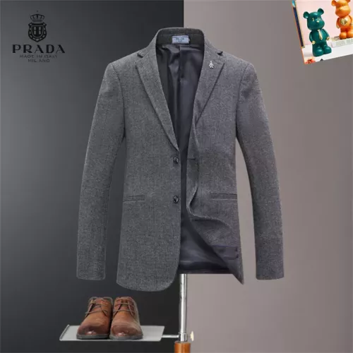Prada Jackets Long Sleeved For Men #1327943 $68.00 USD, Wholesale Replica Prada Jackets