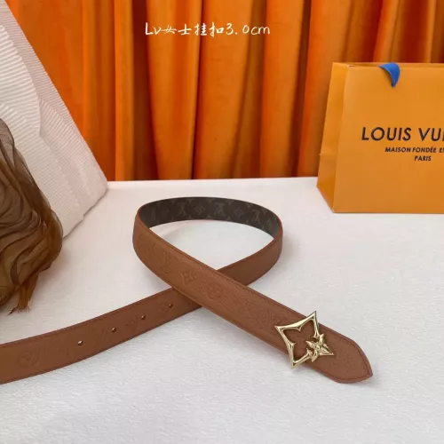 Louis Vuitton AAA Quality Belts In 3.0cm For Women #1327952 $56.00 USD, Wholesale Replica Louis Vuitton AAA Quality Belts