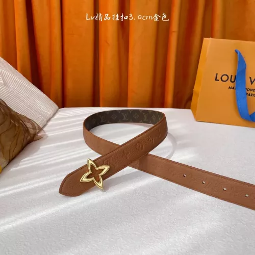 Louis Vuitton AAA Quality Belts In 3.0cm For Women #1327956 $56.00 USD, Wholesale Replica Louis Vuitton AAA Quality Belts