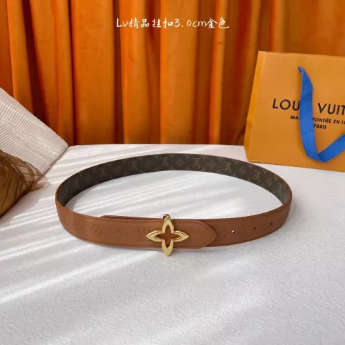 Replica Louis Vuitton AAA Quality Belts In 3.0cm For Women #1327956 $56.00 USD for Wholesale