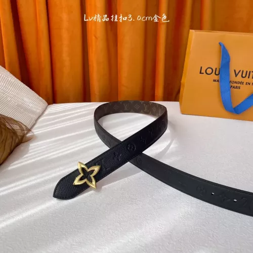 Louis Vuitton AAA Quality Belts In 3.0cm For Women #1327960 $56.00 USD, Wholesale Replica Louis Vuitton AAA Quality Belts