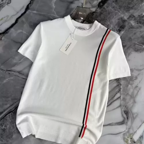 Thom Browne TB T-Shirts Short Sleeved For Men #1328113 $42.00 USD, Wholesale Replica Thom Browne TB T-Shirts