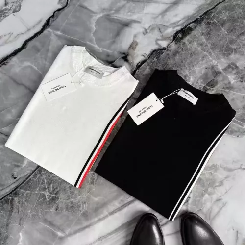 Replica Thom Browne TB T-Shirts Short Sleeved For Men #1328114 $42.00 USD for Wholesale