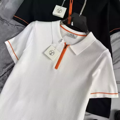 Replica Hermes T-Shirts Short Sleeved For Men #1328115 $42.00 USD for Wholesale