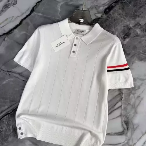 Thom Browne TB T-Shirts Short Sleeved For Men #1328123 $42.00 USD, Wholesale Replica Thom Browne TB T-Shirts