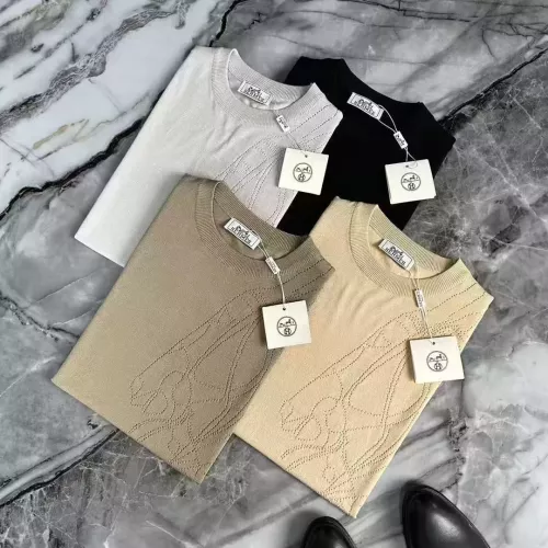 Replica Hermes T-Shirts Short Sleeved For Men #1328125 $42.00 USD for Wholesale