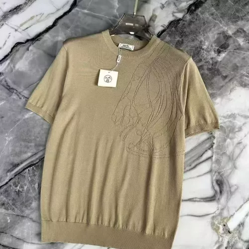 Hermes T-Shirts Short Sleeved For Men #1328127 $42.00 USD, Wholesale Replica Hermes T-Shirts