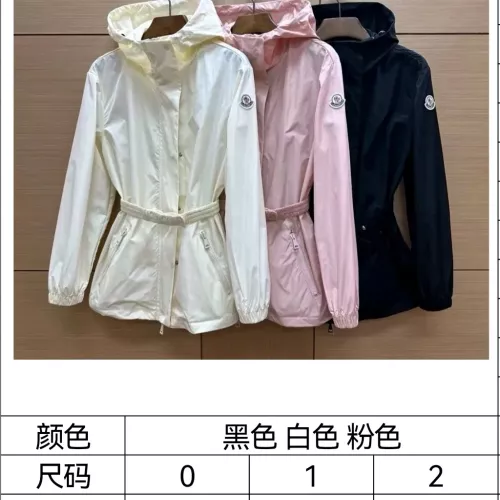 Replica Moncler Jackets Long Sleeved For Women #1328257 $102.00 USD for Wholesale