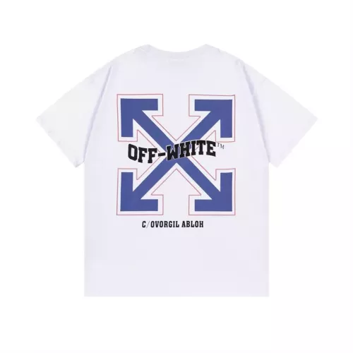 Off-White T-Shirts Short Sleeved For Unisex #1328293 $32.00 USD, Wholesale Replica Off-White T-Shirts