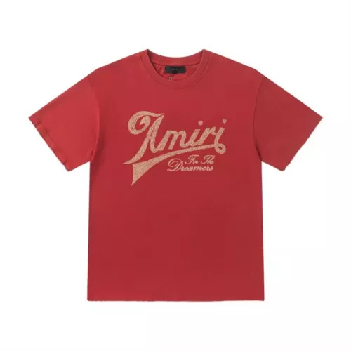 Amiri T-Shirts Short Sleeved For Unisex #1328357 $42.00 USD, Wholesale Replica Amiri T-Shirts