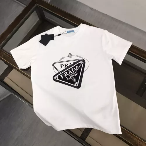 Prada T-Shirts Short Sleeved For Men #1328525 $42.00 USD, Wholesale Replica Prada T-Shirts