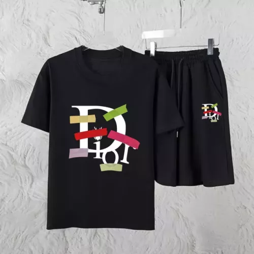 Christian Dior Tracksuits Short Sleeved For Unisex #1328581 $56.00 USD, Wholesale Replica Christian Dior Tracksuits