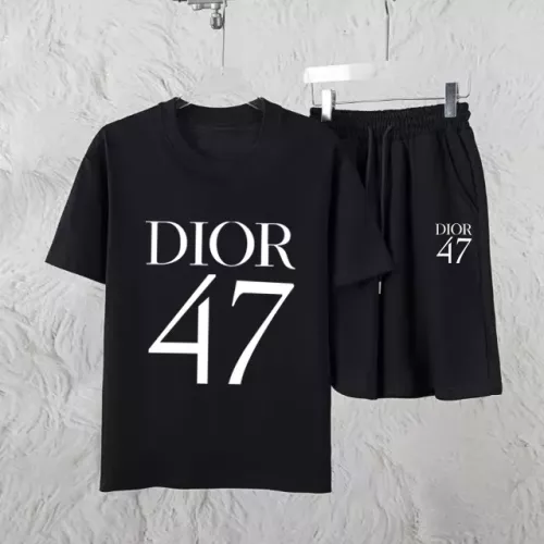 Christian Dior Tracksuits Short Sleeved For Unisex #1328583 $56.00 USD, Wholesale Replica Christian Dior Tracksuits