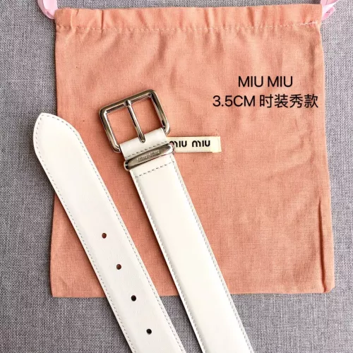 Replica MIU MIU AAA Quality Belts In 3.5cm For Women #1328609 $52.00 USD for Wholesale
