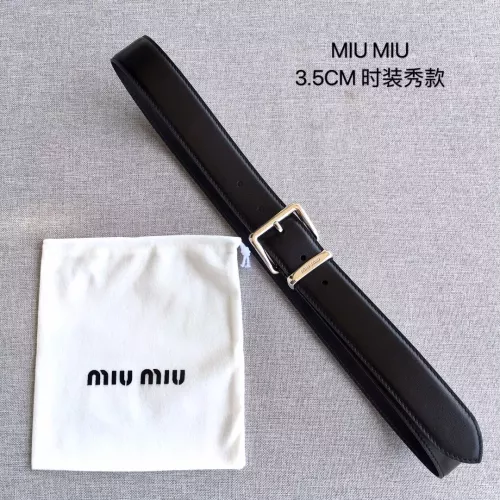 MIU MIU AAA Quality Belts In 3.5cm For Women #1328611 $52.00 USD, Wholesale Replica MIU MIU AAA Quality Belts
