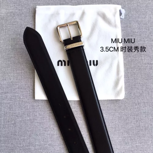 Replica MIU MIU AAA Quality Belts In 3.5cm For Women #1328611 $52.00 USD for Wholesale