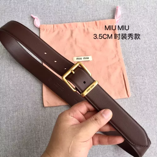 MIU MIU AAA Quality Belts In 3.5cm For Women #1328614 $52.00 USD, Wholesale Replica MIU MIU AAA Quality Belts