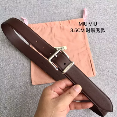 MIU MIU AAA Quality Belts In 3.5cm For Women #1328615 $52.00 USD, Wholesale Replica MIU MIU AAA Quality Belts