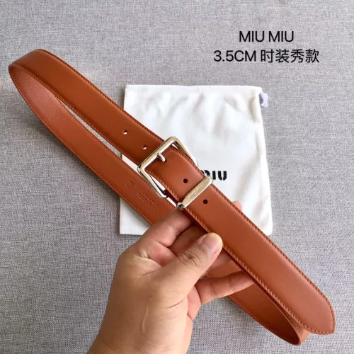 Replica MIU MIU AAA Quality Belts In 3.5cm For Women #1328617 $52.00 USD for Wholesale