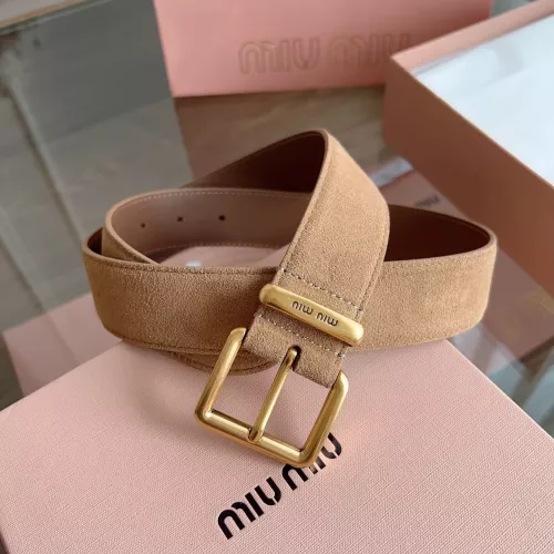 Replica MIU MIU AAA Quality Belts In 3.5cm For Women #1328618 $60.00 USD for Wholesale