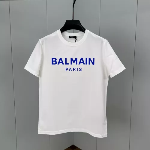 Balmain T-Shirts Short Sleeved For Unisex #1328716 $68.00 USD, Wholesale Replica Balmain T-Shirts