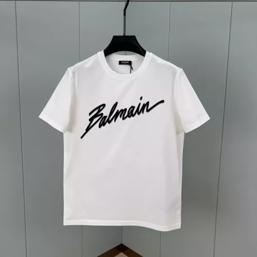 Balmain T-Shirts Short Sleeved For Unisex #1328718 $68.00 USD, Wholesale Replica Balmain T-Shirts