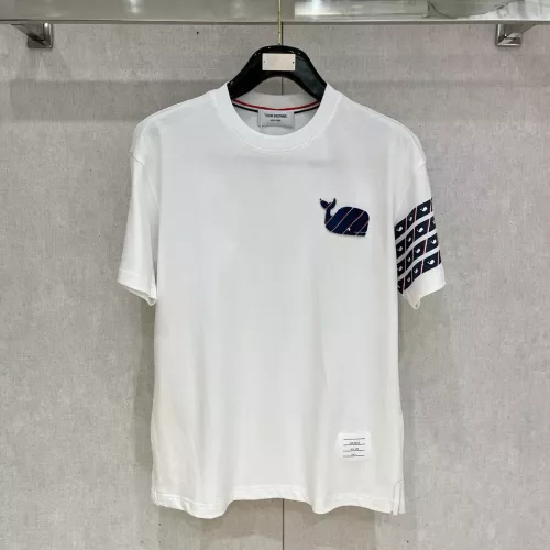 Thom Browne TB T-Shirts Short Sleeved For Unisex #1328746 $85.00 USD, Wholesale Replica Thom Browne TB T-Shirts