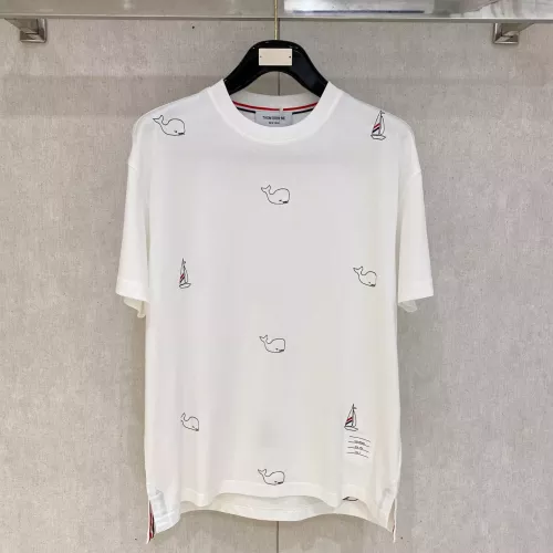 Thom Browne TB T-Shirts Short Sleeved For Unisex #1328748 $85.00 USD, Wholesale Replica Thom Browne TB T-Shirts