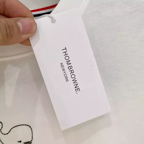 Replica Thom Browne TB T-Shirts Short Sleeved For Unisex #1328748 $85.00 USD for Wholesale