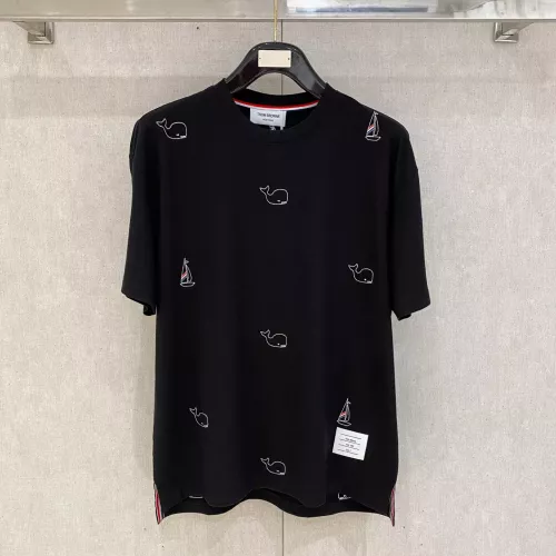 Thom Browne TB T-Shirts Short Sleeved For Unisex #1328749 $85.00 USD, Wholesale Replica Thom Browne TB T-Shirts