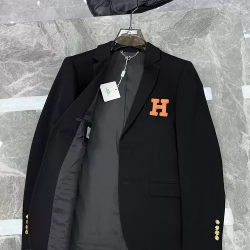 Replica Hermes Jackets Long Sleeved For Men #1328794 $130.00 USD for Wholesale