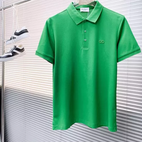 Salvatore Ferragamo T-Shirts Short Sleeved For Men #1328891 $100.00 USD, Wholesale Replica Salvatore Ferragamo T-Shirts