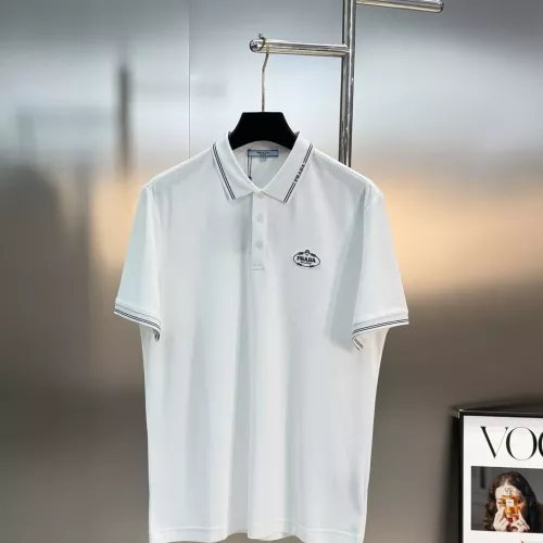 Prada T-Shirts Short Sleeved For Men #1328918 $82.00 USD, Wholesale Replica Prada T-Shirts