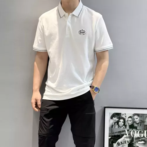Replica Prada T-Shirts Short Sleeved For Men #1328918 $82.00 USD for Wholesale