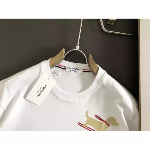 Replica Thom Browne TB T-Shirts Short Sleeved For Men #1329003 $80.00 USD for Wholesale