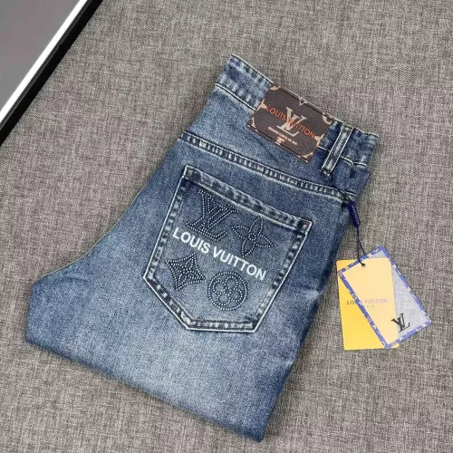 Louis Vuitton LV Jeans For Men #1329081 $100.00 USD, Wholesale Replica Louis Vuitton LV Jeans