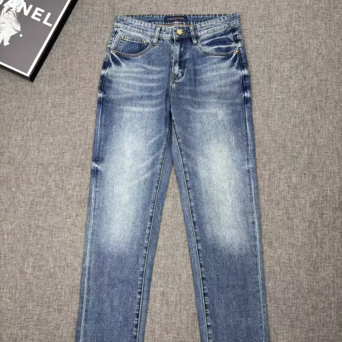 Replica Louis Vuitton LV Jeans For Men #1329081 $100.00 USD for Wholesale