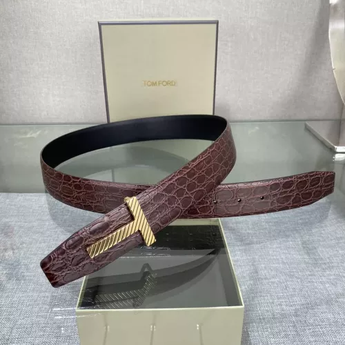 Replica Tom Ford AAA Quality Belts In 4.0cm For Men #1329094 $64.00 USD for Wholesale