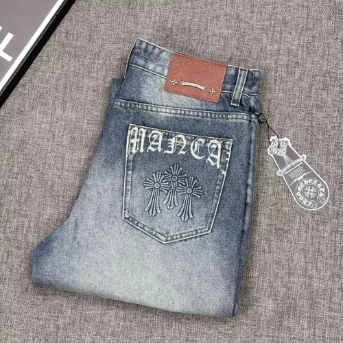 Chrome Hearts Jeans For Men #1329132 $100.00 USD, Wholesale Replica Chrome Hearts Jeans