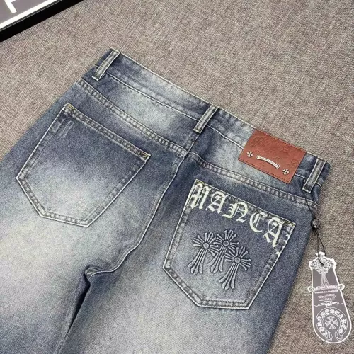 Replica Chrome Hearts Jeans For Men #1329132 $100.00 USD for Wholesale